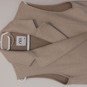 Zara double breasted vest